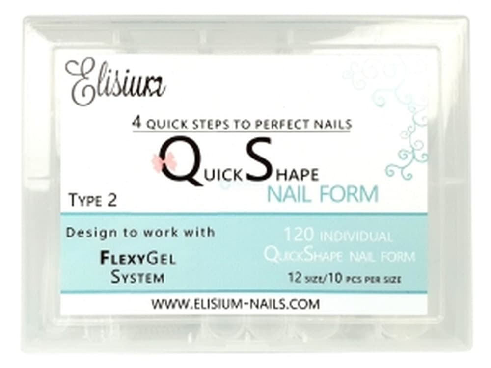 Elisium Formy do paznokci Typ 2 A120