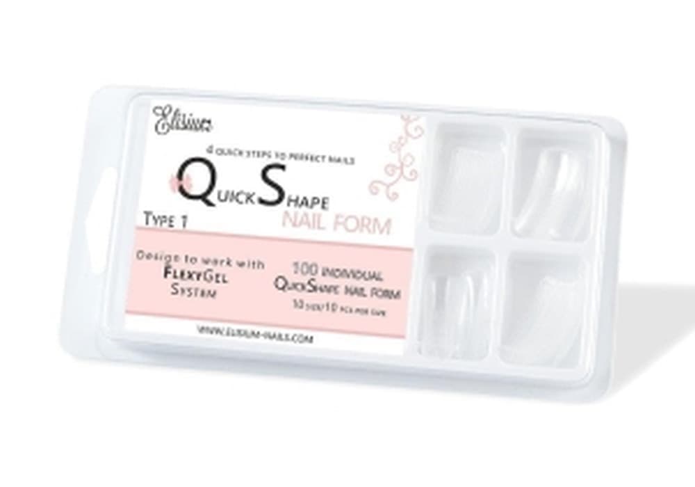 Elisium Formy do paznokci Typ 1 A120 sztuk