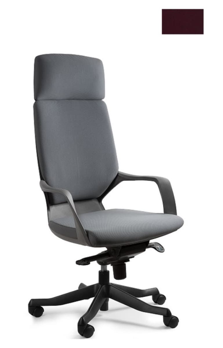 Fotel biurowy Apollo BL403 burgund/czarny