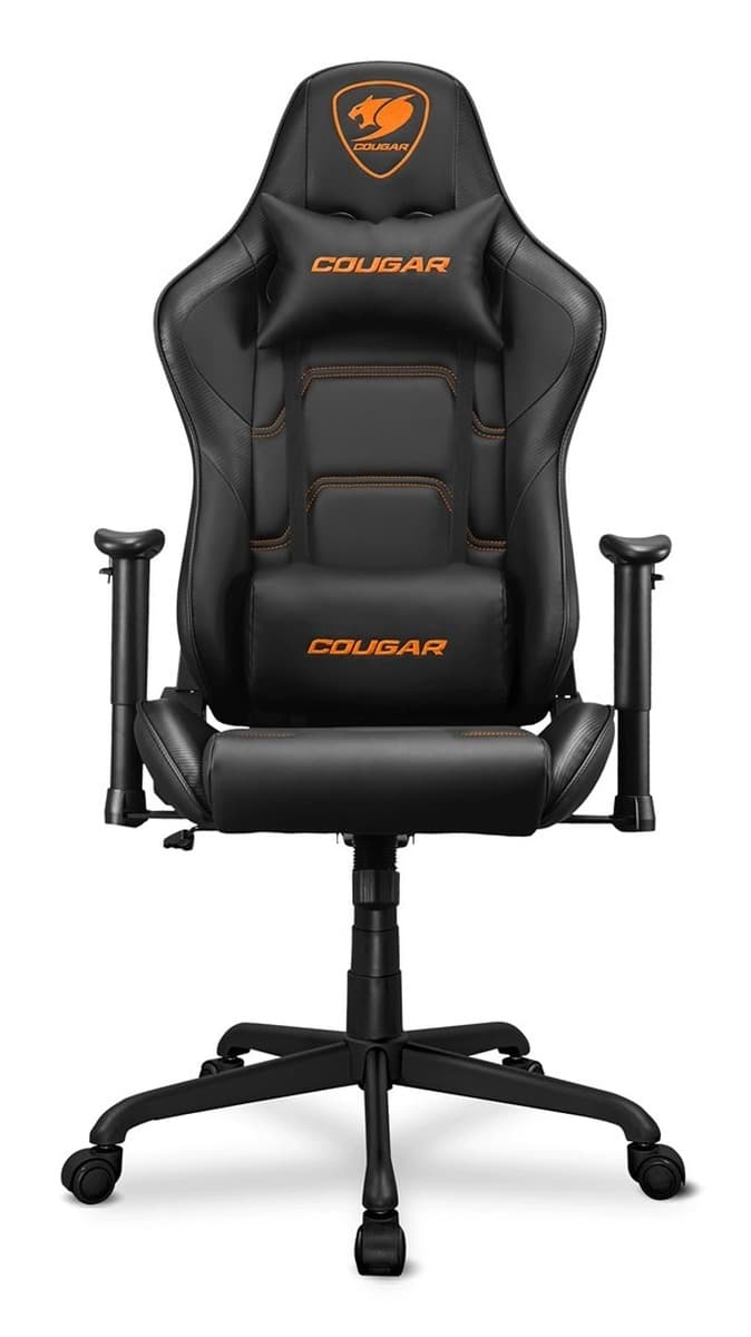 Fotel gamingowy Cougar Armor Elite uniwersalny czarny obite siedzisko
