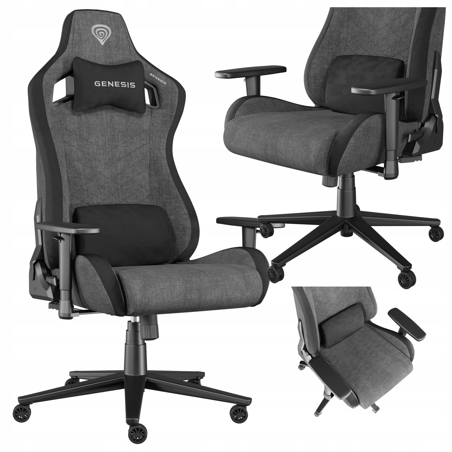 Fotel gamingowy Genesis Nitro 660 szary