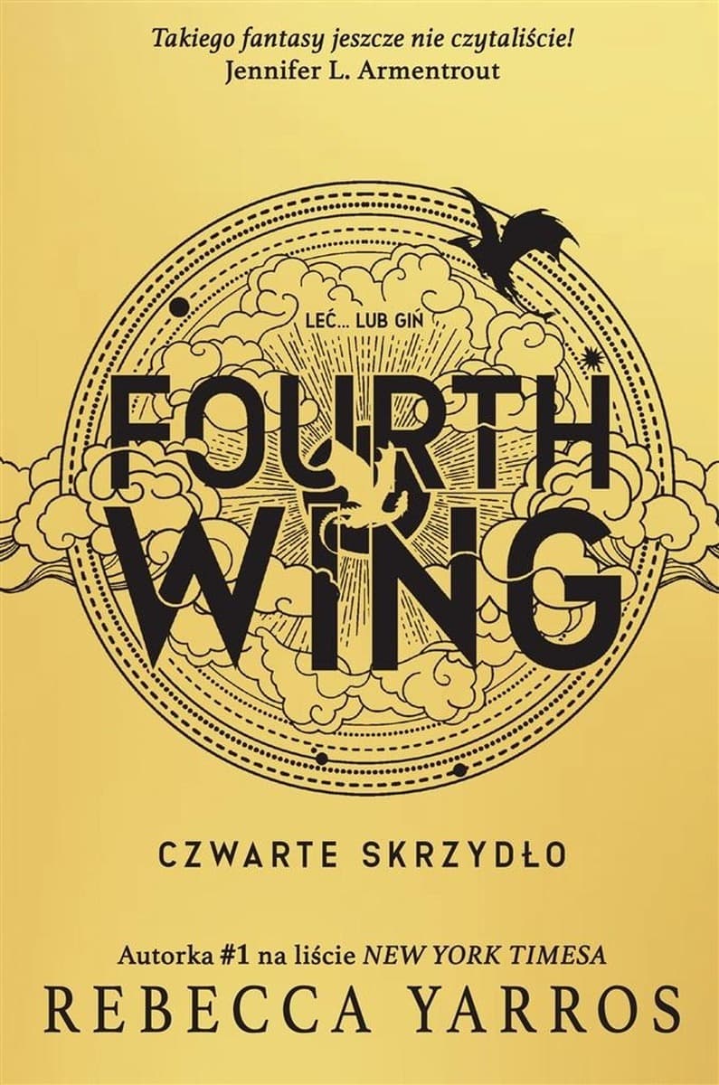 Fourth Wing Czwarte Skrzydło - Seria Empireum
