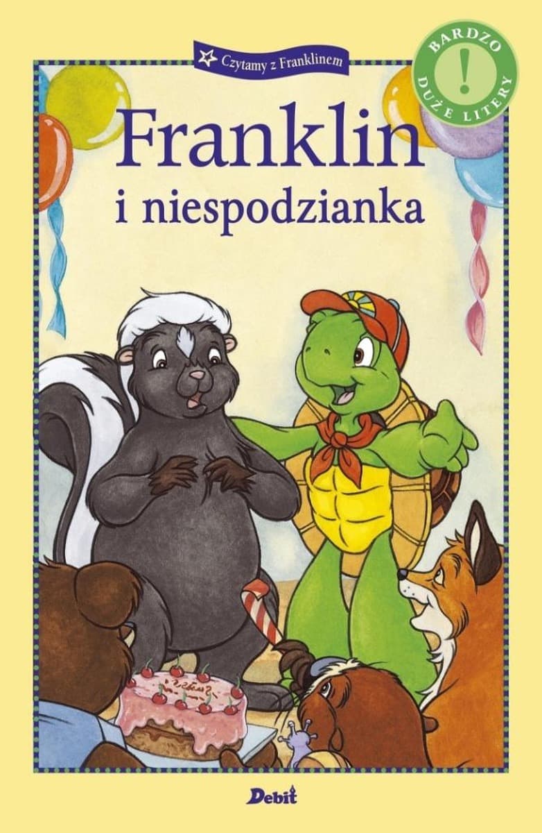 Franklin i niespodzianka. Czytamy z Franklinem