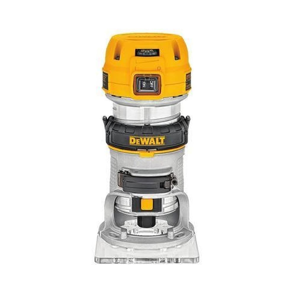 Frezarka do krawędzi Dewalt 900W D26200 stal nierdzewna czarna żółta