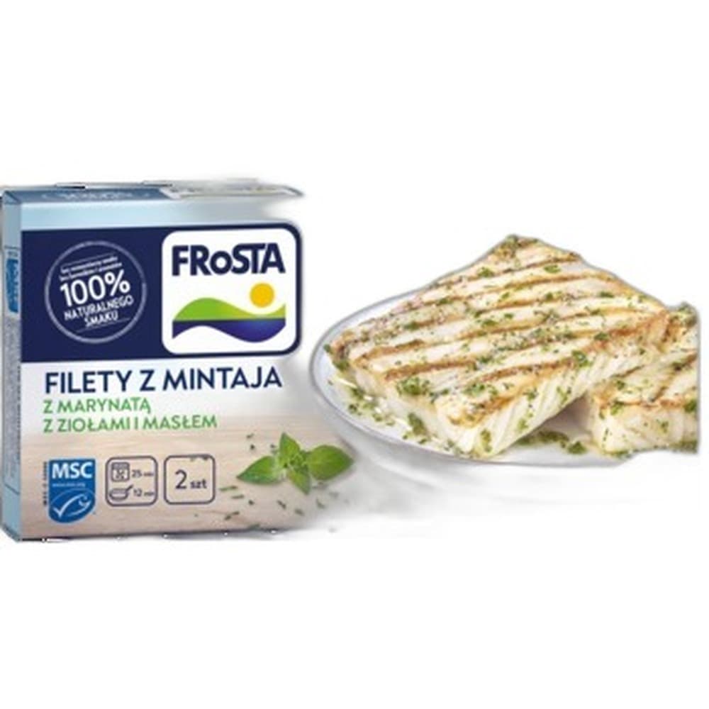 FRoSTA Filety z mintaja z marynatą z masłem i ziołami 265g