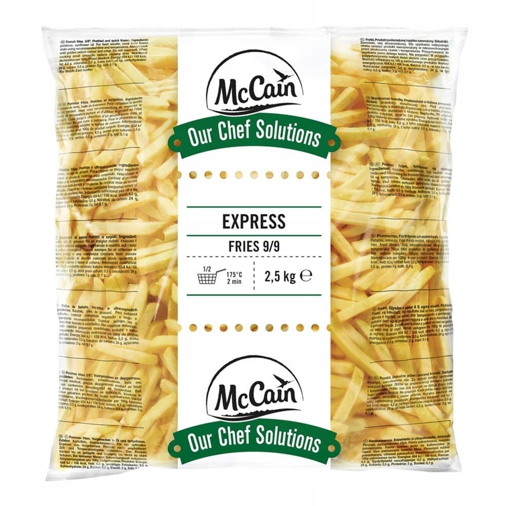 Farm Frites Crispy Coated Steakhouse Fries - Super chrupiące frytki Steakhouse 2,5 kg