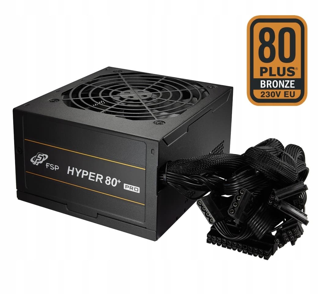 FSP HYPER 80+ PRO 650W Zasilacz ATX 24-pin Czarny