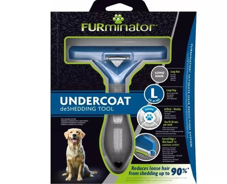 Furminator dla psów długowłosych rozmiar Large