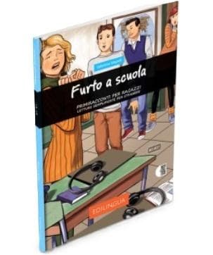 Furto a scuola A1-A1+ - praca zbiorowa EDILINGUA 44 strony