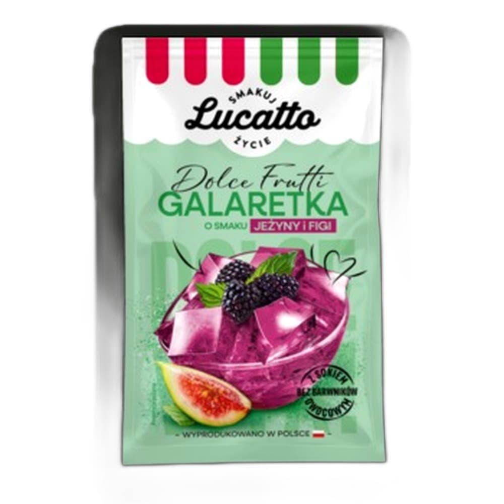 Galaretka jeżyna figa Lucatto 70g