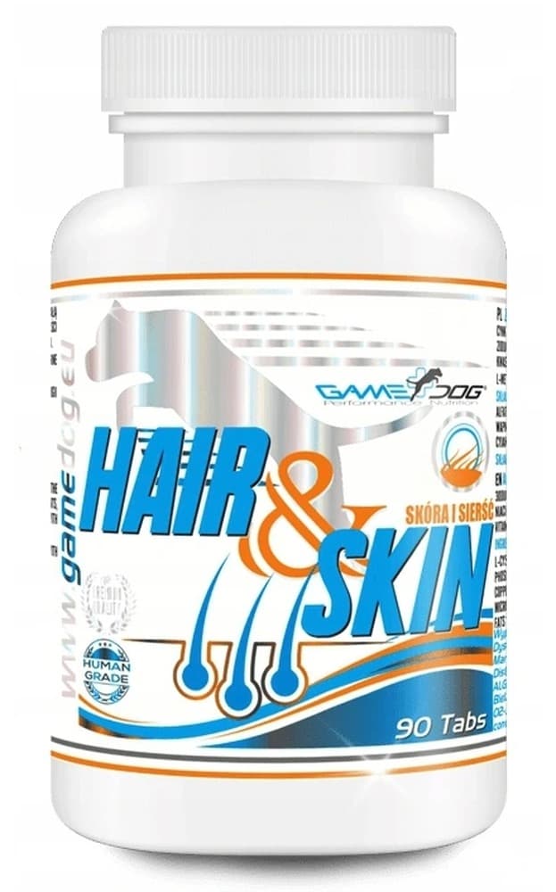 Game Dog Hair Skin na wypadanie sierści 90 tabletek