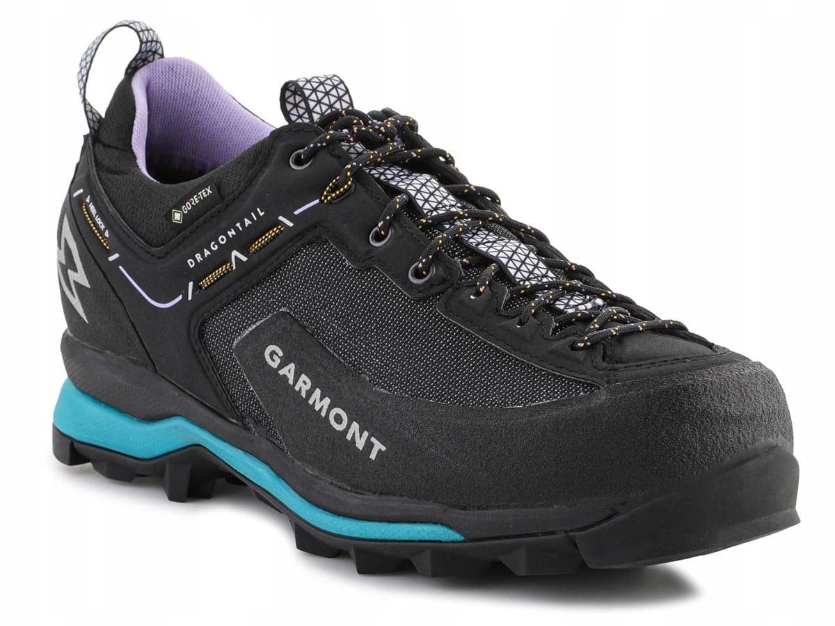 Damskie buty podejściowe Garmont Dragontail Synth GTX - black/lake green