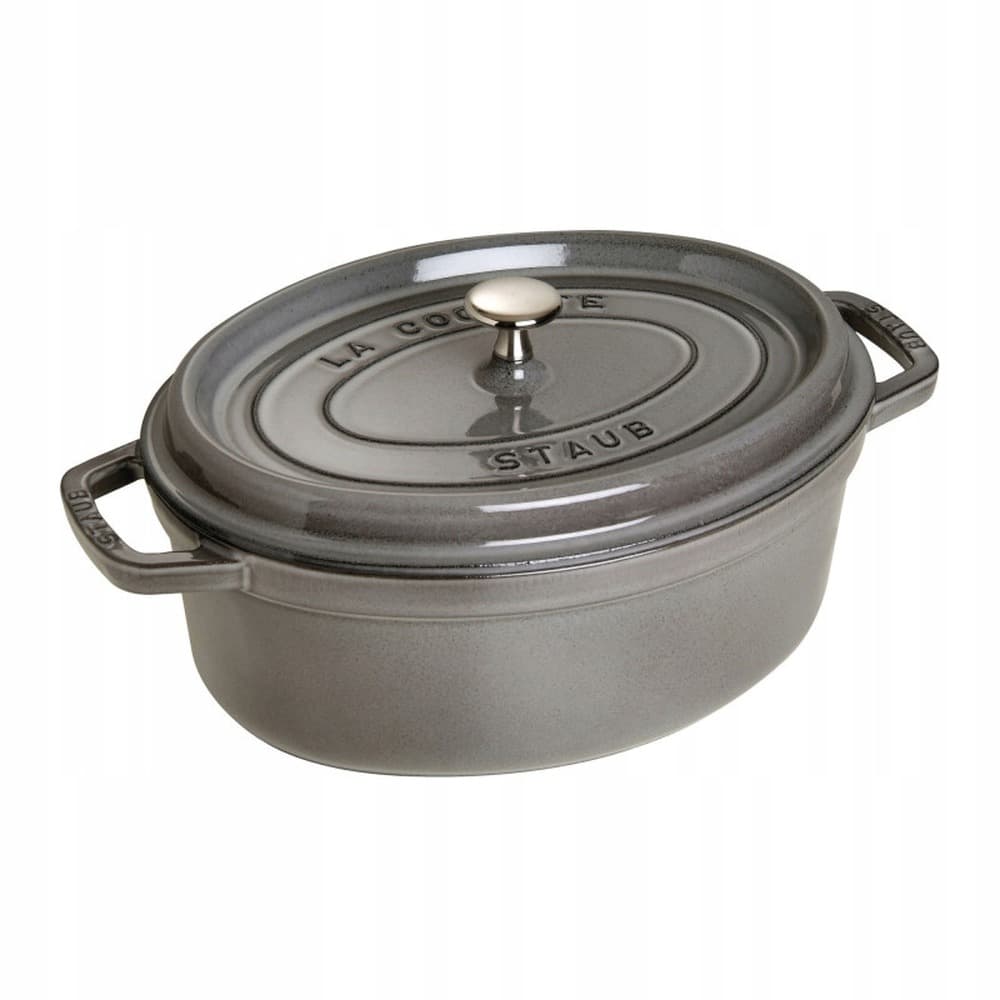 Garnek Staub owalny grafitowy 4.2 l