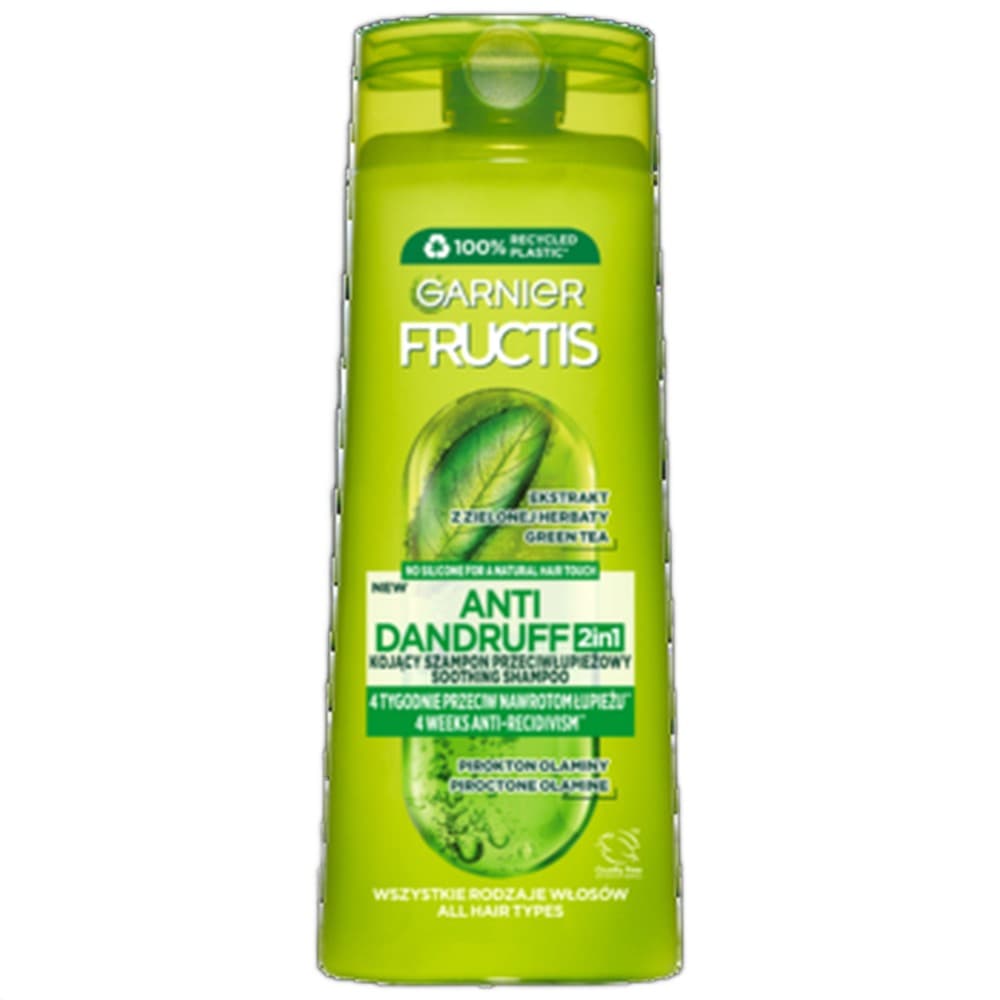 Garnier Fructis Szampon 2w1 przeciwłupieżowy do włosów normalnych 400 ml