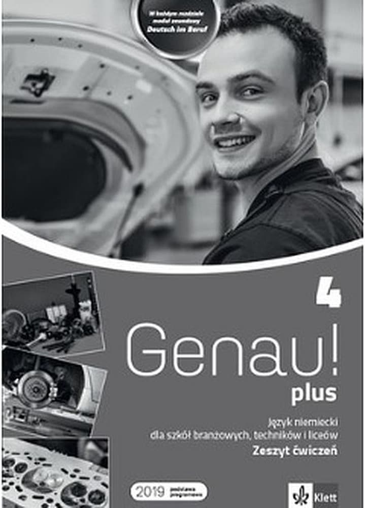 Genau plus 4 Ćwiczenia - Język niemiecki, kod dostępu
