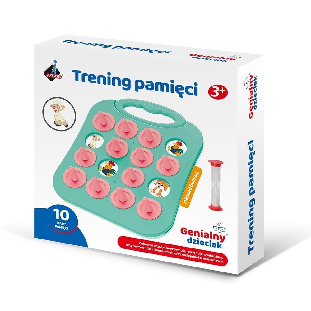 Gra Edukacyjna Trening Pamięci dla Dzieci od 3 Lat