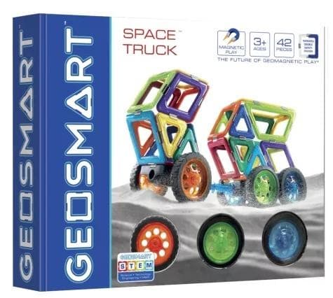 Geo Smart Space Truck - Klocki magnetyczne 43 elementy