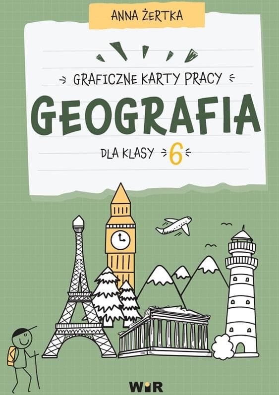 Geografia graficzne karty pracy dla klasy 5