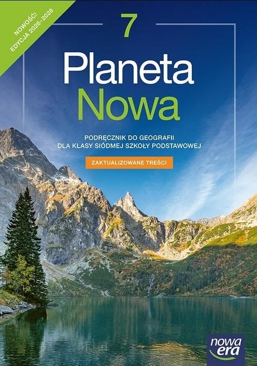 Geografia Planeta Nowa Neon podręcznik dla klasy 7 szkoły podstawowej 2026