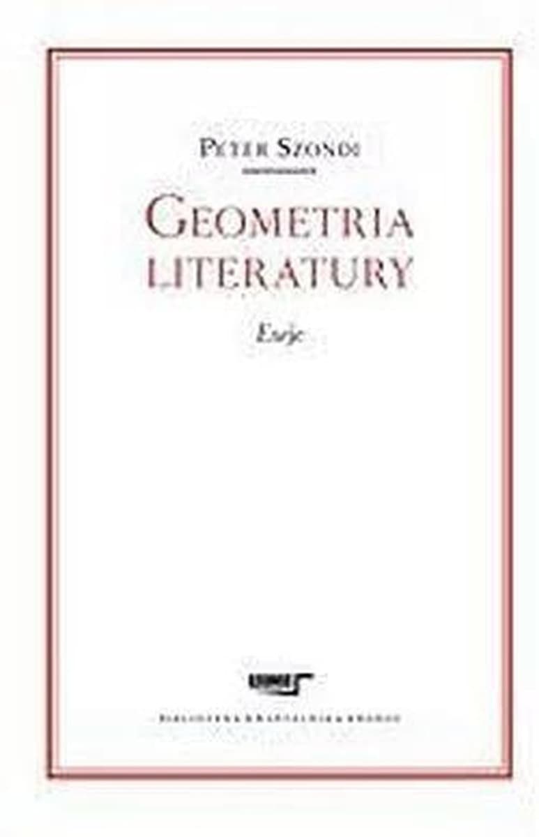Geometria literatury. Esej - Autor nieznany