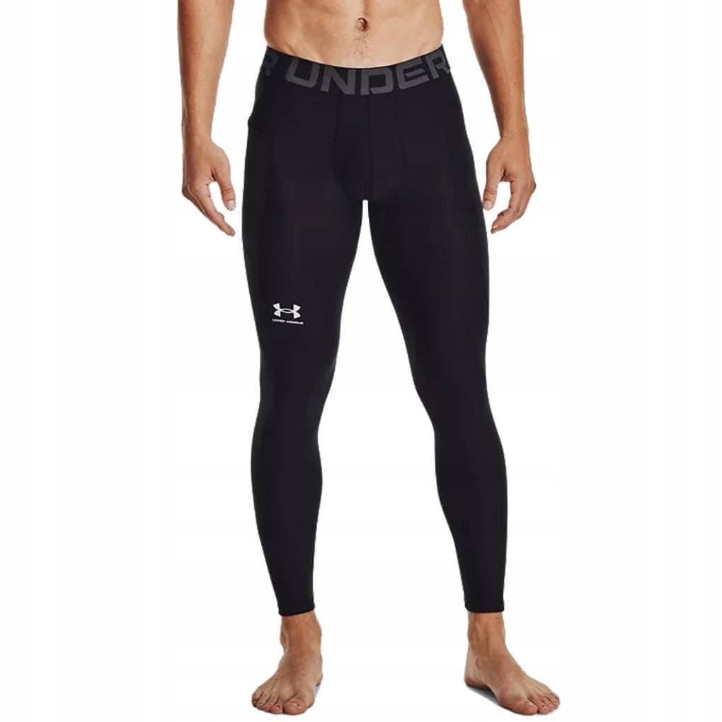 Getry Under Armour HG Armour Leggings - carbon heather/black rozmiar: s