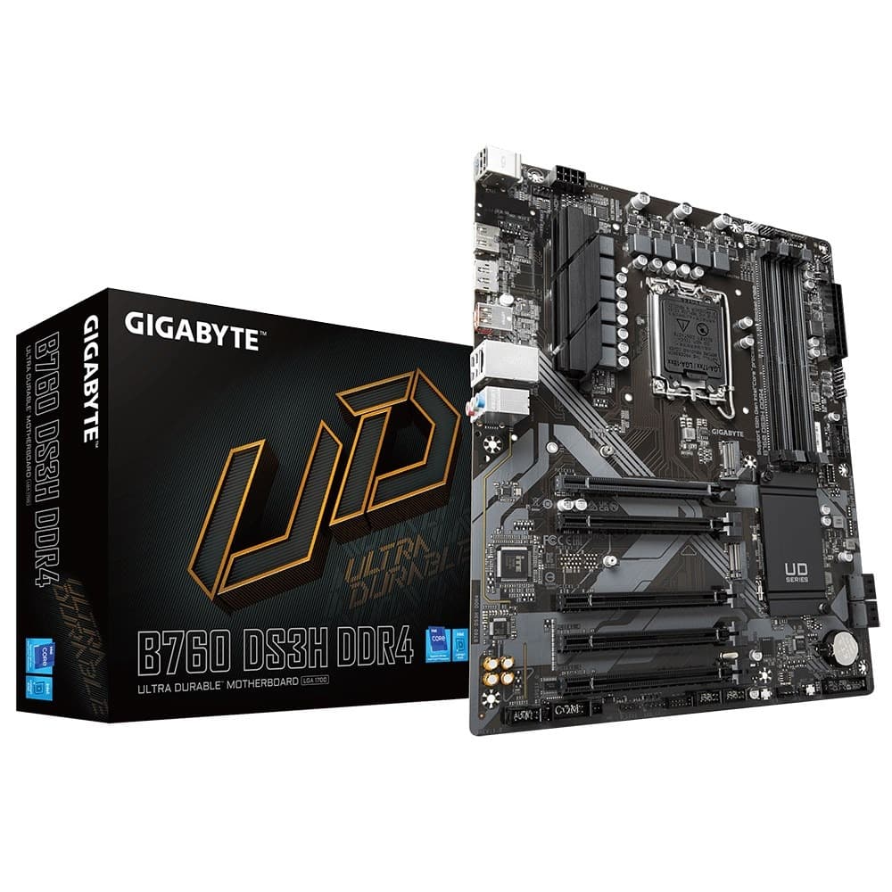 Gigabyte B760 DS3H DDR4 płyta główna ATX