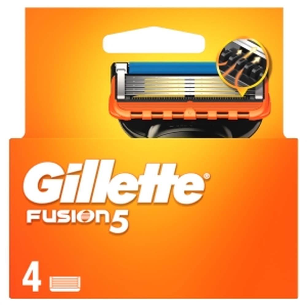 Gillette Fusion5 ostrza wymienne 4 sztuki