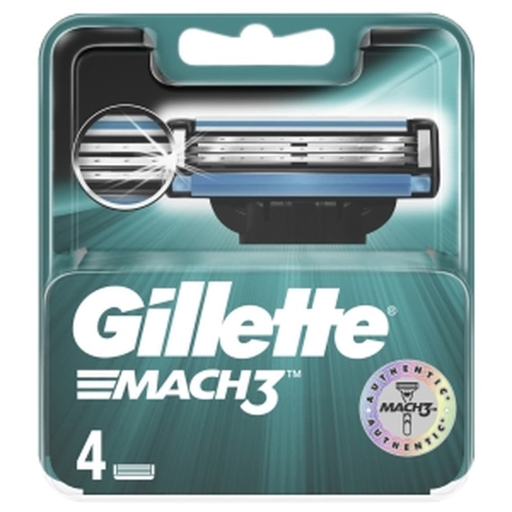 Gillette Mach3 wkłady wymienne 4 sztuki