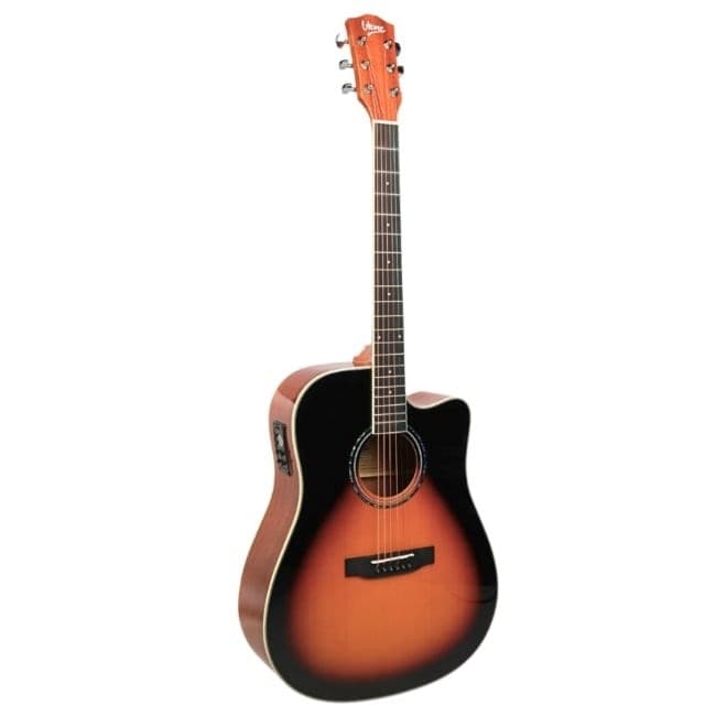 Gitara elektroakustyczna 4/4 - naturalne wykończenie