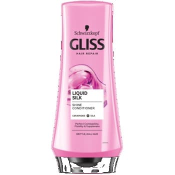 Gliss Kur Liquid Silk Ekspresowa Odżywka Włosów 200 ml