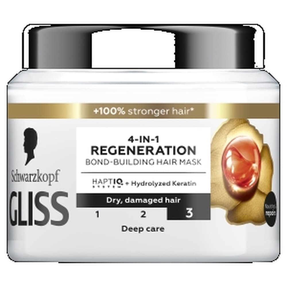 Maska do włosów Gliss Kur Total Repair 4w1 400 ml