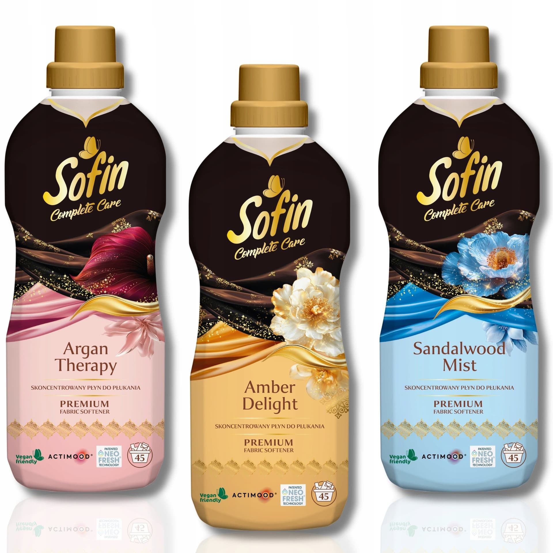 GLOBAL SOFIN 810ML Koncentrat do Płukania Amber Delight
