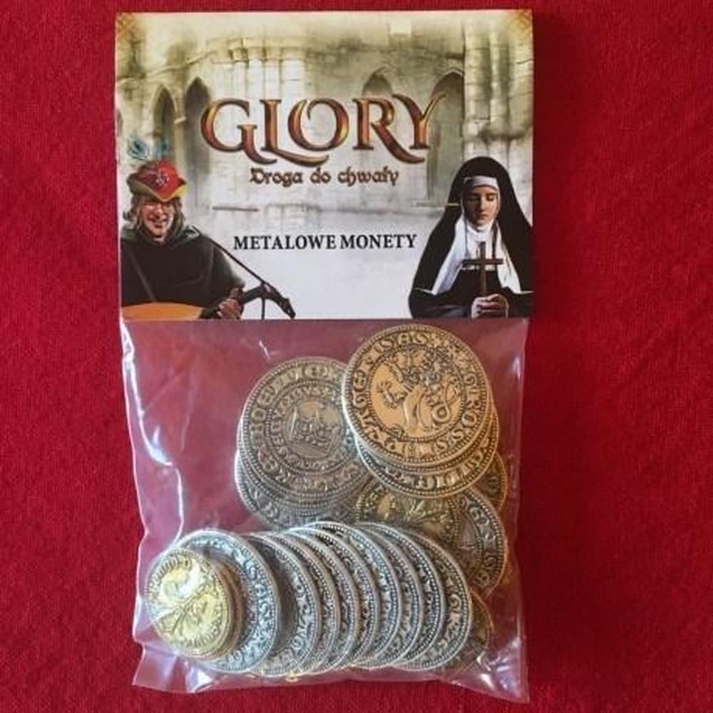 Glory: Droga do Chwały - metalowe monety edycja kolekcjonerska