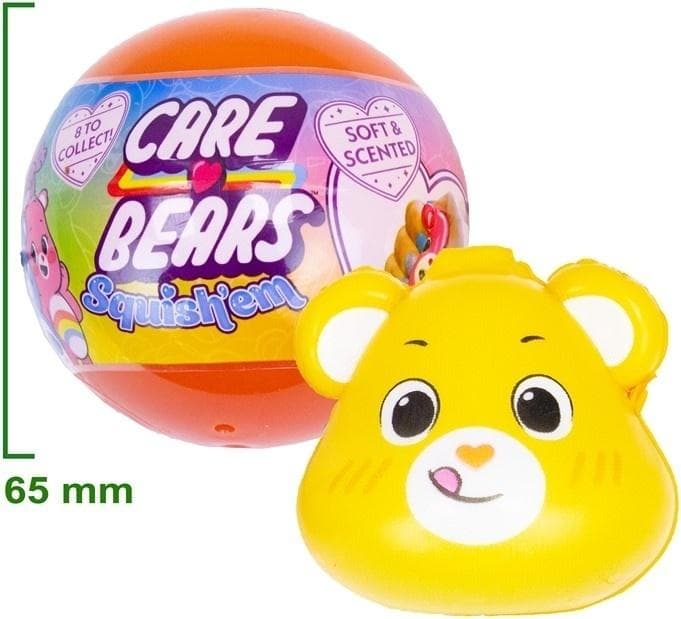 Gniotek Care Bears 6,5 cm zabawka sensoryczna antystresowa