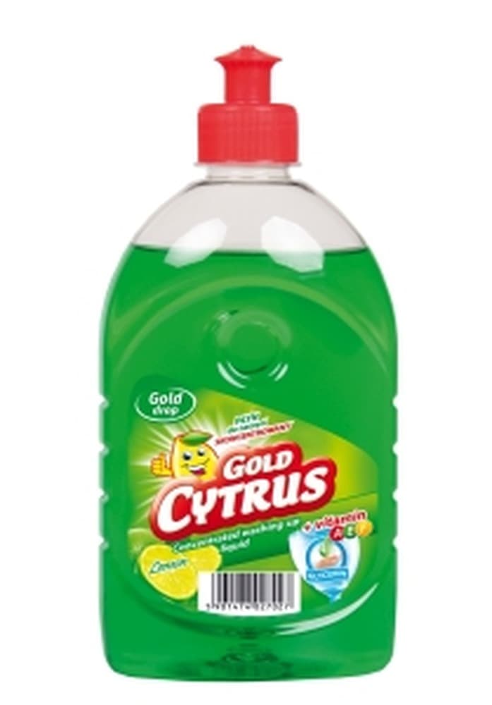 Płyn do Mycia Naczyń Gold Cytrusowy Lemon 500ml