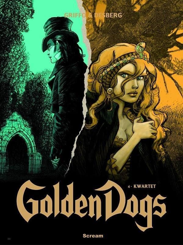 Golden Dogs Tom 4 Kwartet - Stephen Desberg, Griffo komiks