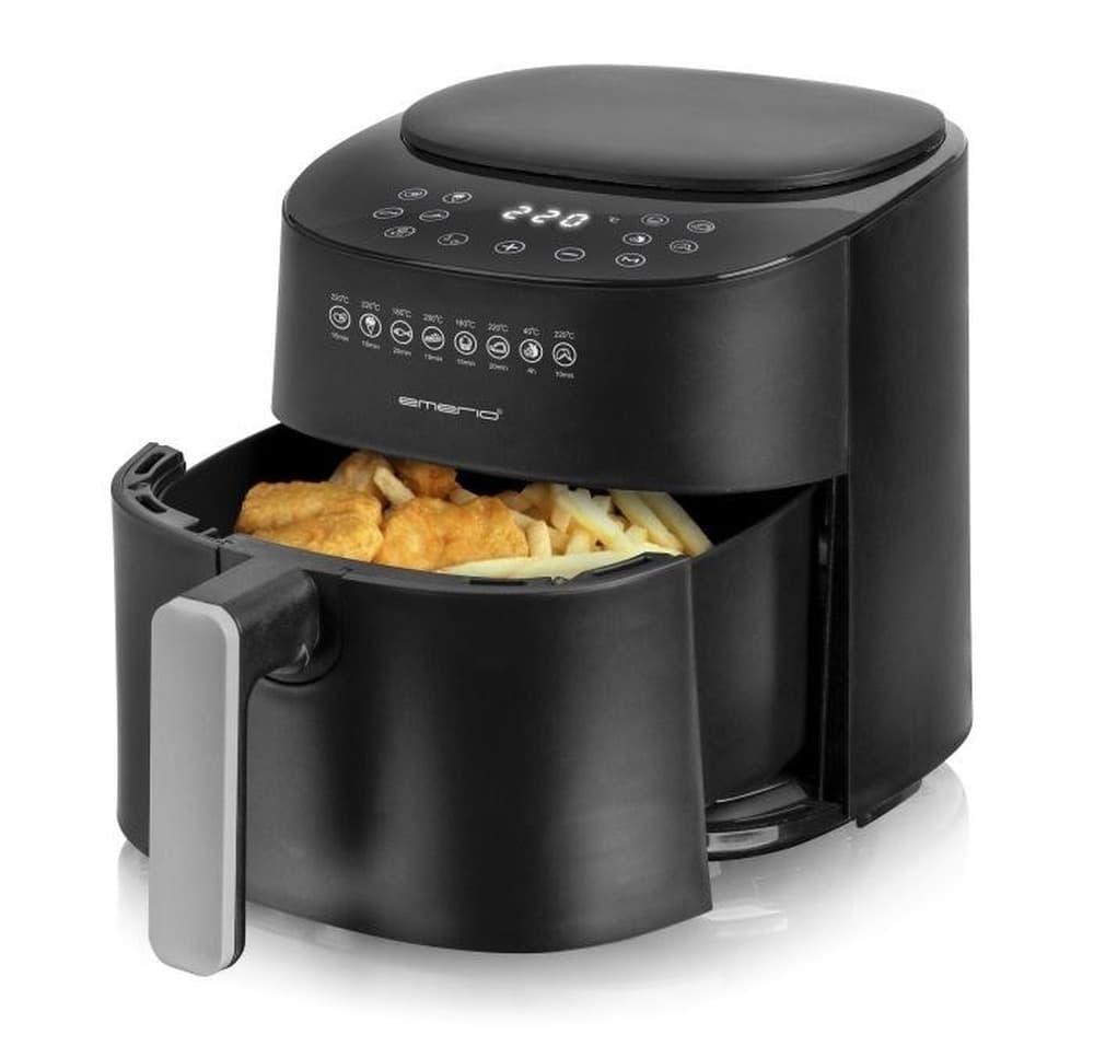 Gorącowzdušna frytkownica Emerio Smart Fryer 4,5L, czarna