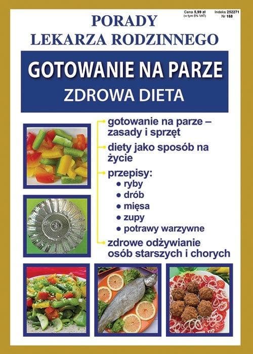 Gotowanie na parze. Zdrowa dieta - poradnik
