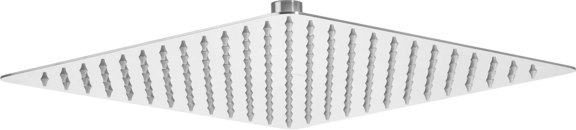 Stalowa głowica prysznicowa kwadratowa 300 x 300 mm