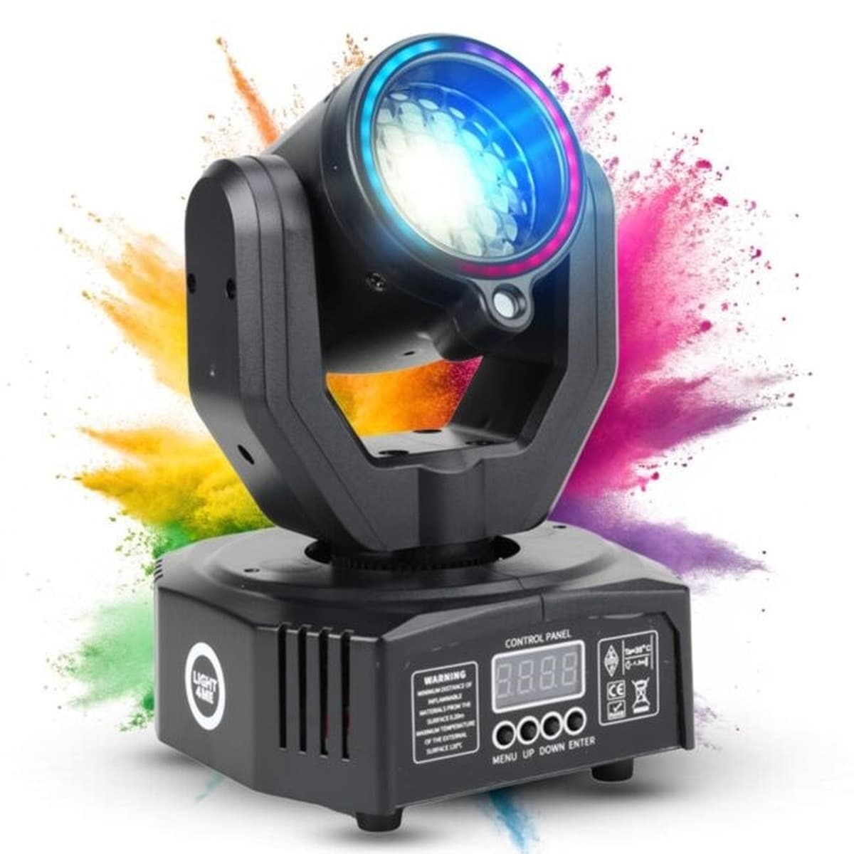 Głowica ruchoma LIGHT4ME MAGIC HEAD FX LED DMX gob
