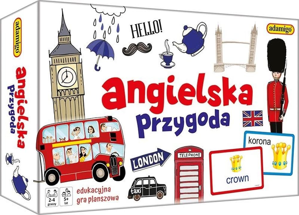 Gra Angielska Przygoda Quiz Adamigo