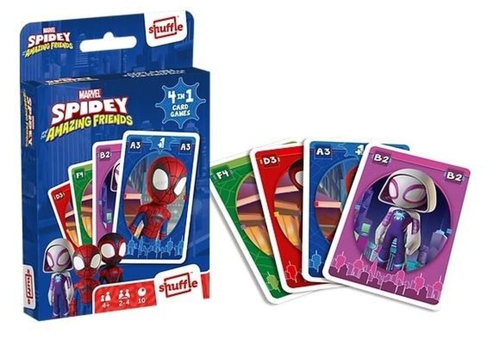 Gra Disney Spidey Shuffle 4w1