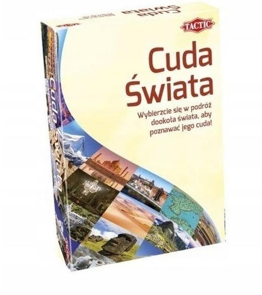 Gra edukacyjna Cuda Świata poznaj 195 niesamowitych miejsc