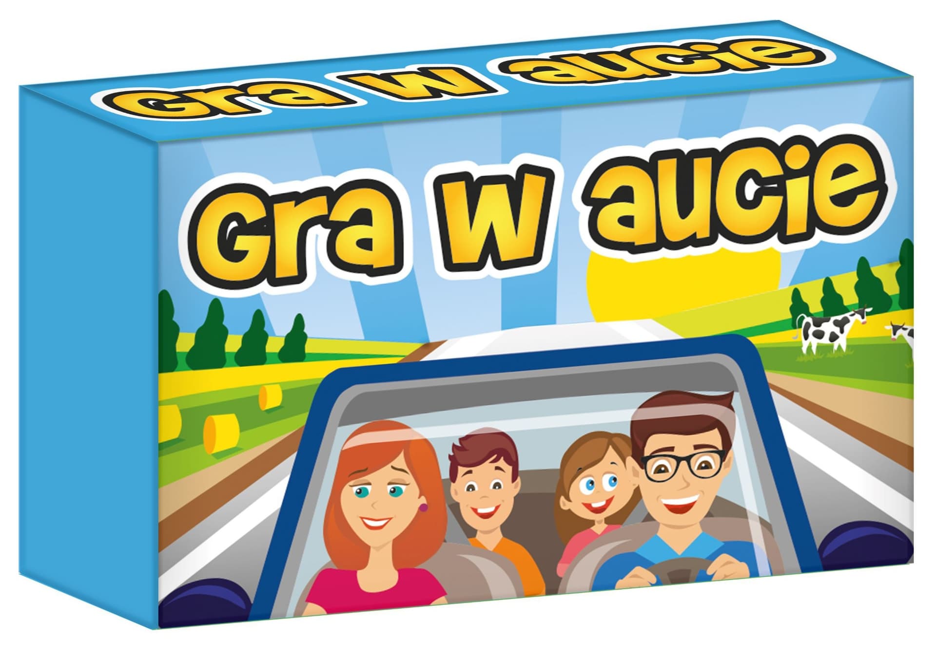 Gra Kangur Zabawa w Aucie w Podróży dla dzieci i rodziny