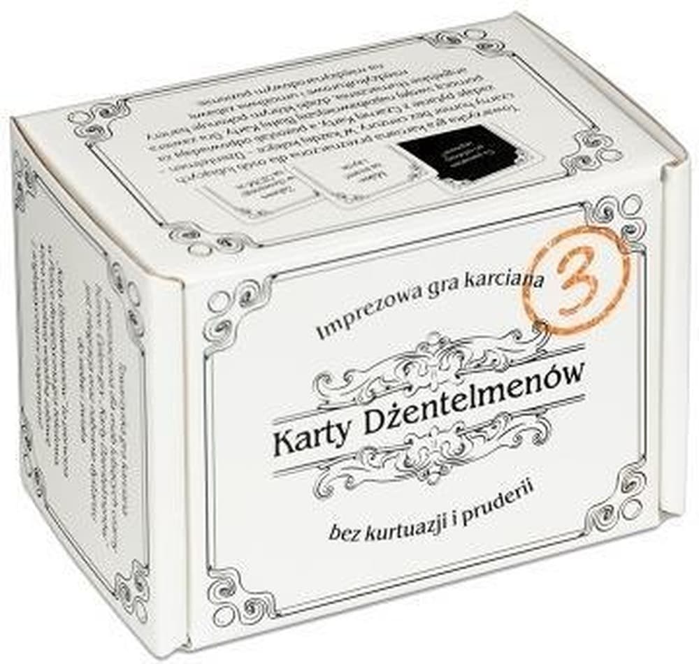 Gra Towarzyska Karty Dżentelmenów - Epizod Trzeci