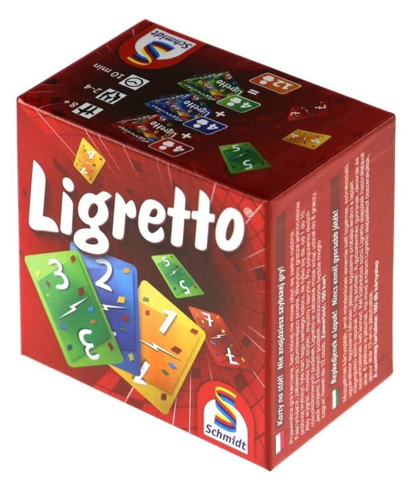 Gra Ligretto edycja polska czerwone pudełko