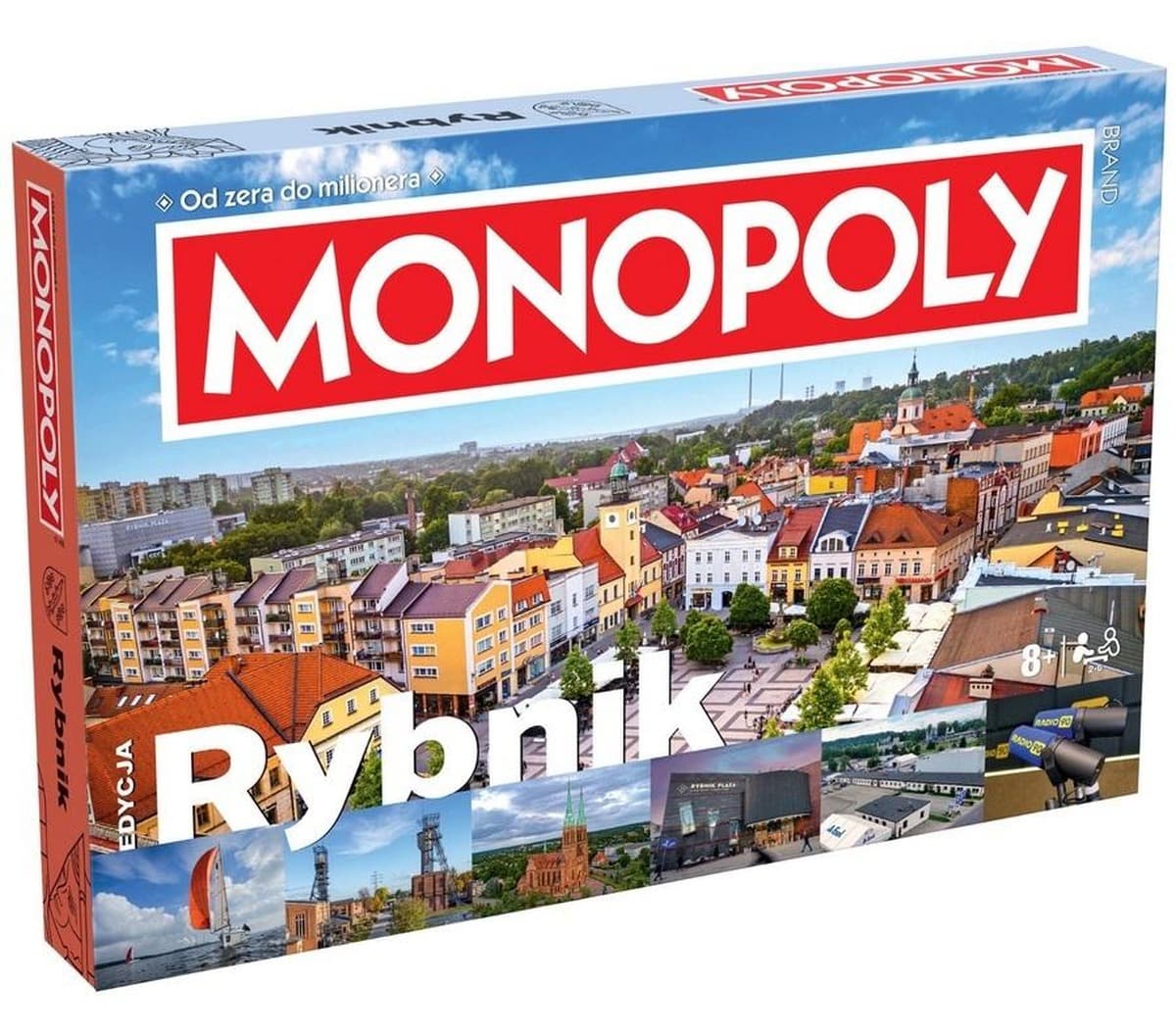 Gra Monopoly Rybnik planszowa edycja kolekcjonerska