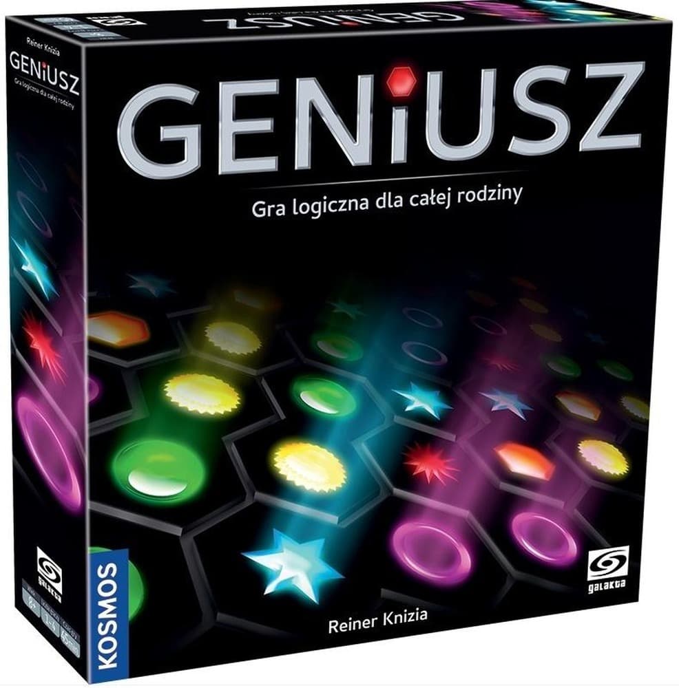 Gra planszowa Geniusz strategiczna dla 1-4 graczy Galakta