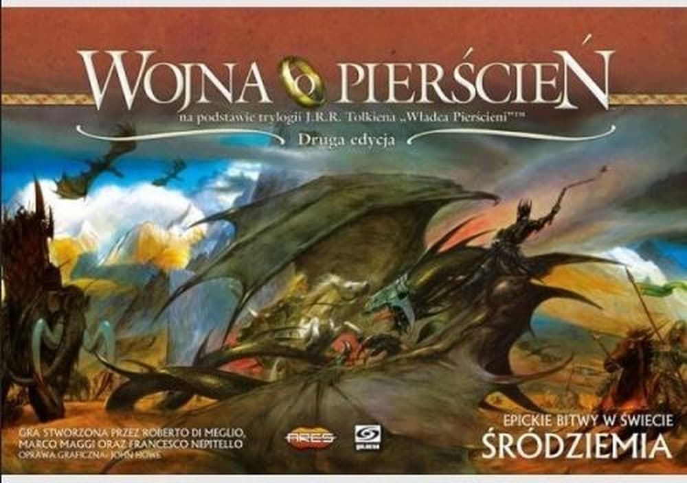 Gra planszowa Wojna o Pierścień strategiczna epicka Galakta