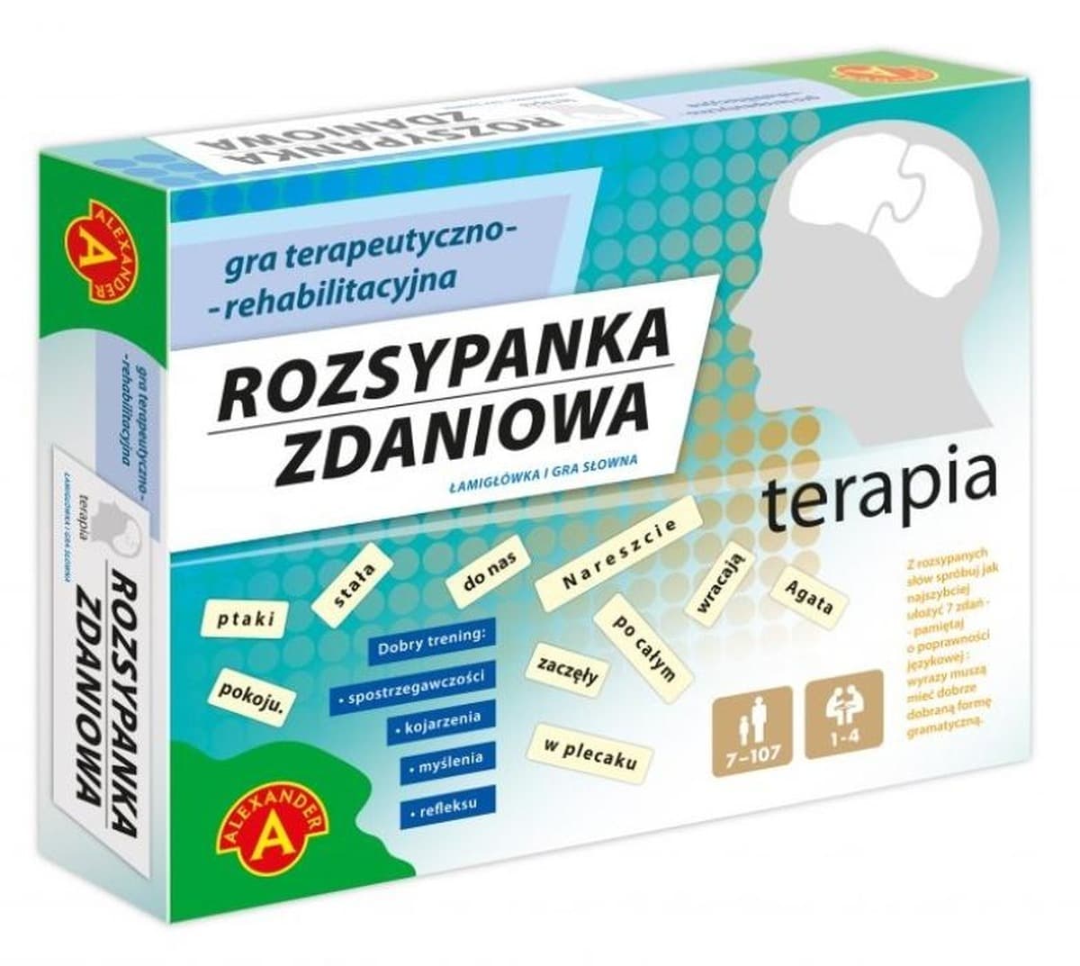Gra Rozsypanka Zdaniowa Terapia Układanie Zdań Alexander